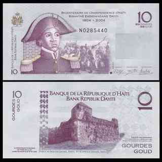Гаїті / Haiti 10 Gourdes 2010 Pick 272 UNC Полтава