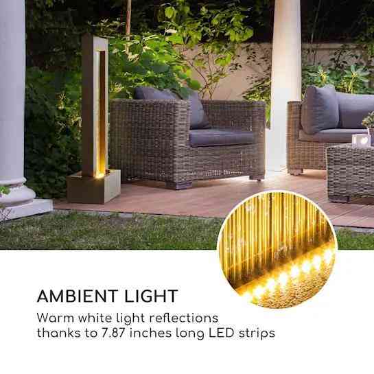 Фонтан в саду Скайривер Blumfeldt  Германия Ровно