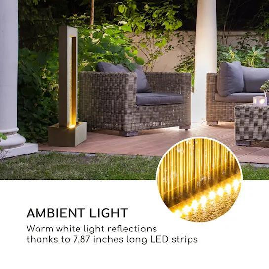 Фонтан в саду Скайривер Blumfeldt  Германия Ровно - изображение 2