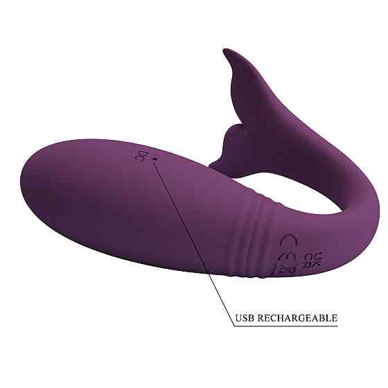 Вібратор для двох PRETTY LOVE Jayleen, 12 vibration functions Mobile APP Long-distance Control Sex Aura Київ