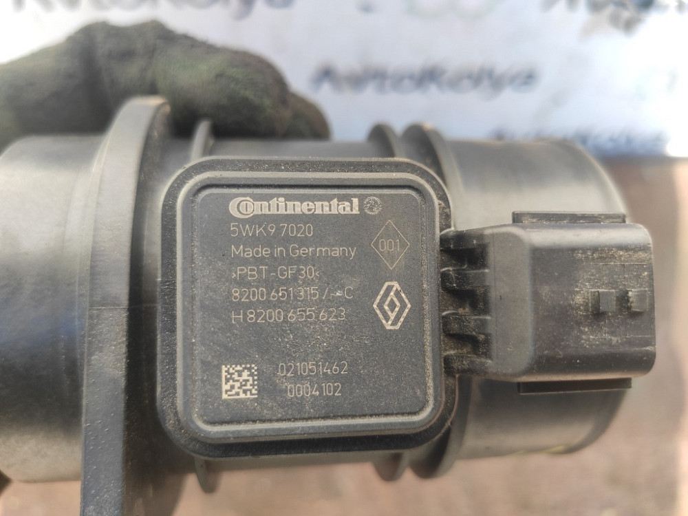 Витратомір повітря Nissan Qashqai 1.5 dci 2007-2013 (8200651315) Ковель - изображение 3