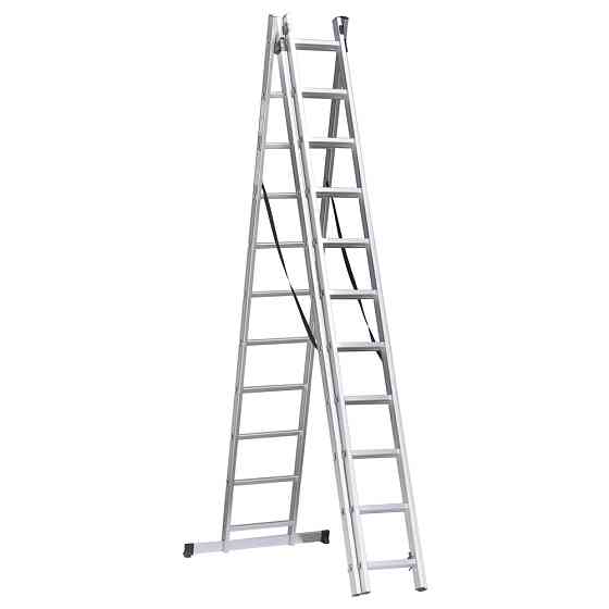 Sigma Лестница раскладывающаяся универсальная 11 ступеней 7.33м SIGMA (5032364) Коломия