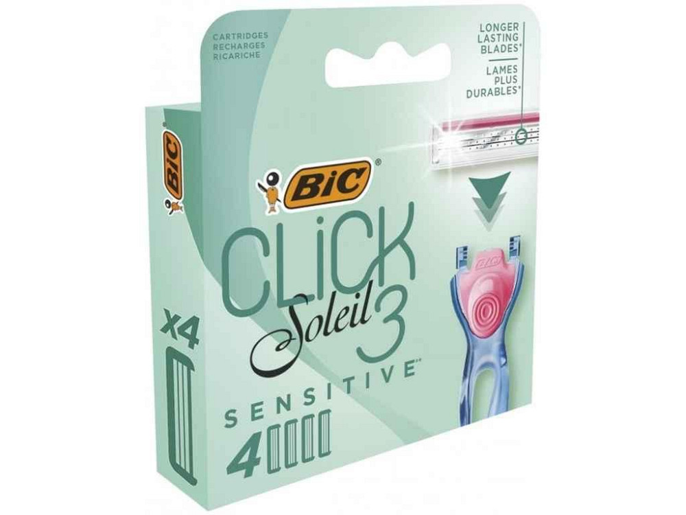Сменные картриджи 4шт жен Miss Soleil Click Sensitive ТМ BIC Киев - изображение 1