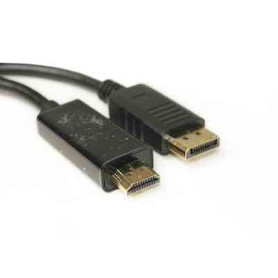 Кабель мультимедійний DisplayPort M to HDMI M 1.8m PowerPlant (KD00AS1278) Вінниця