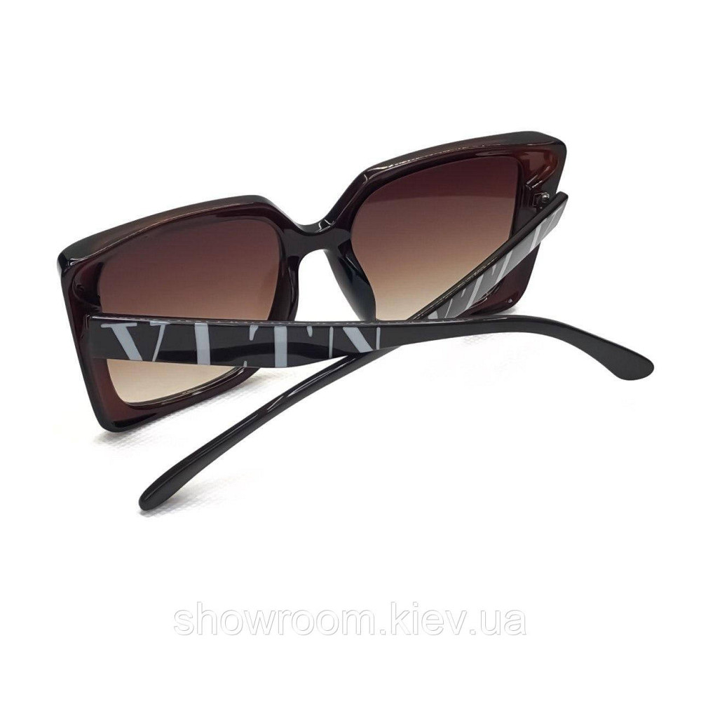 Жіночі сонцезахисні окуляри VLNT (2919) brown Київ - фото 3