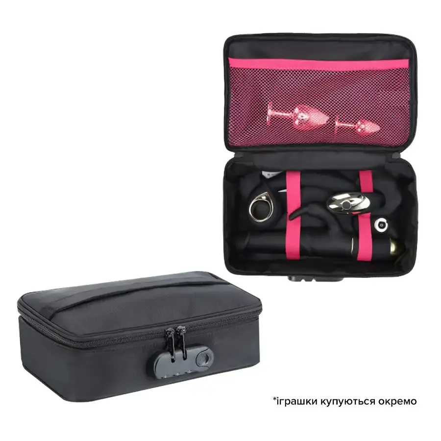 Кейс для іграшок з кодовим замком Dorcel DISCREET BOX Львів - фото 1