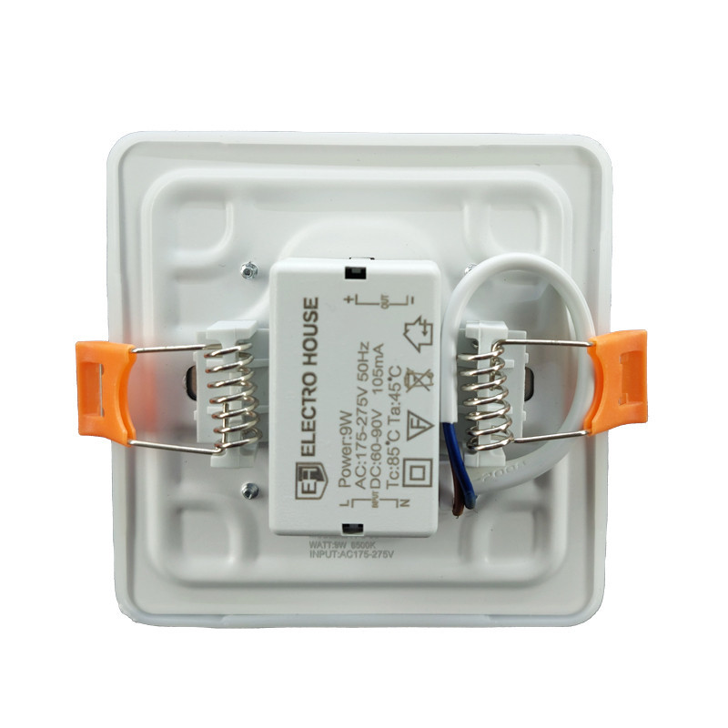 Врезной светильник квадрат 9 Вт 6500К Ø60-70 Киев - изображение 3