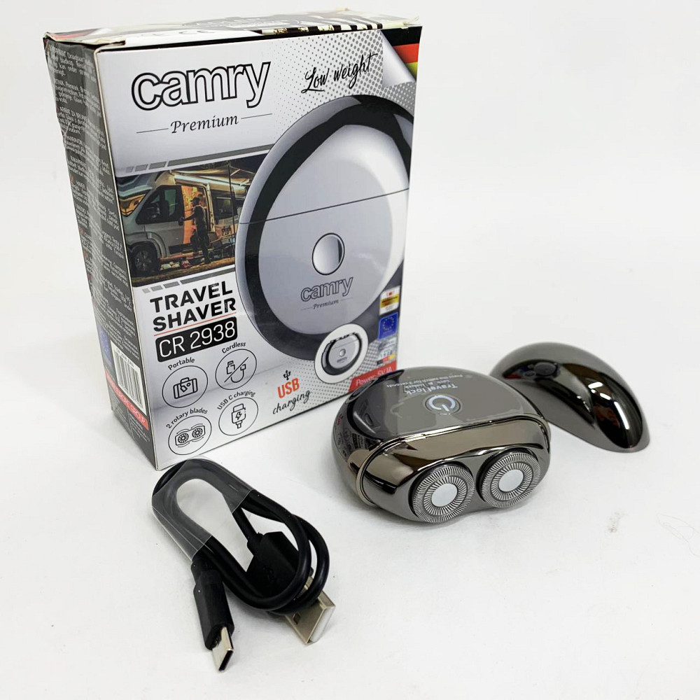 Бритва сітчаста професійна Camry, Універсальна акумуляторна електробритва, Портативна професійна бритва VK-28 Львів - фото 4