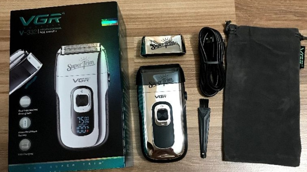 Тример: VGR, Шейвер, Електробритва з дисплеєм від USB, VGR Super Київ - фото 2