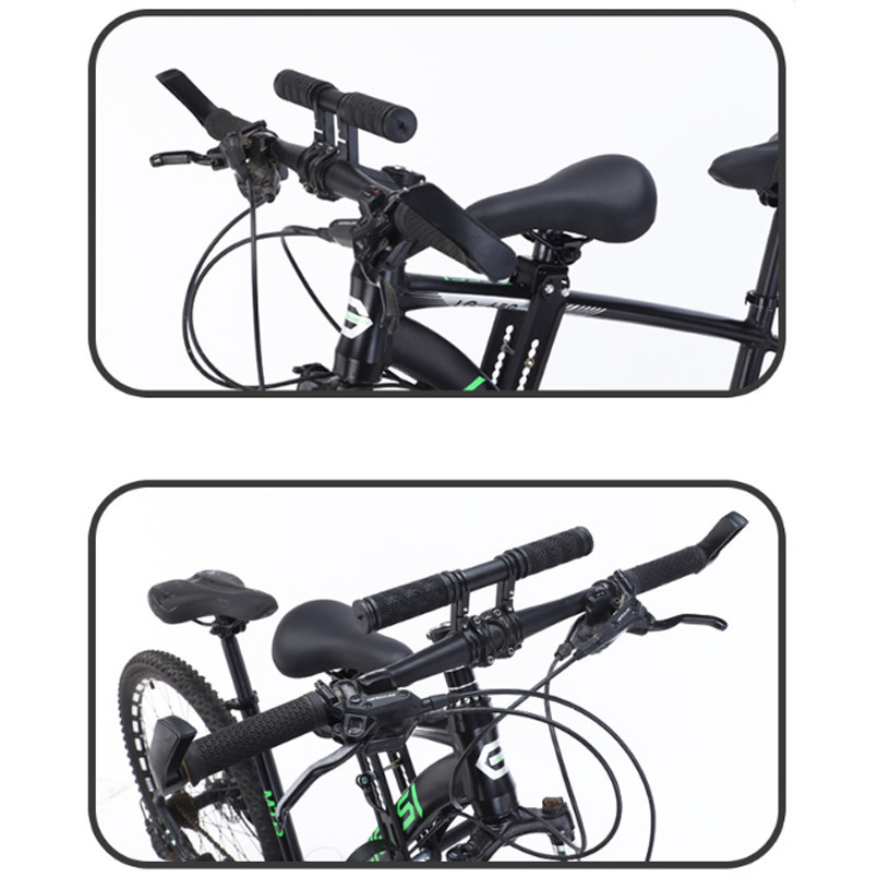 Велокресло детское сиденье для велосипеда с креплением на раму с ручками Feel Fit черное Бровары - изображение 10