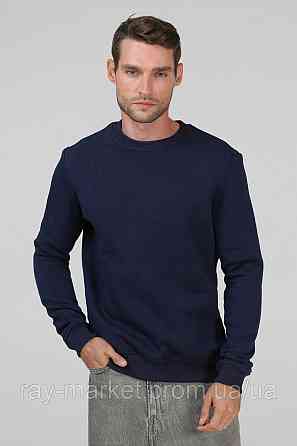 Світшот базовий утеплений Ray Basic чоловічий темно-синій (U0301M-Navy Blue) XXL Київ
