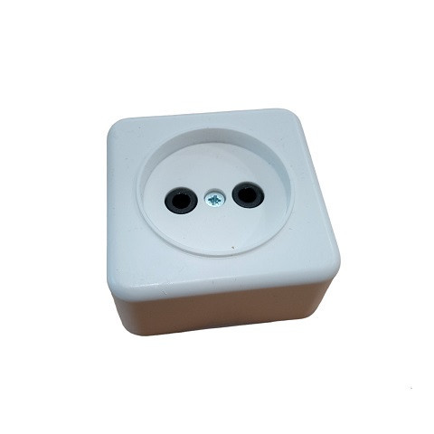 Колодка под удлинитель ЕМР на 1 гнезда, 10А-220V Днепр - изображение 1