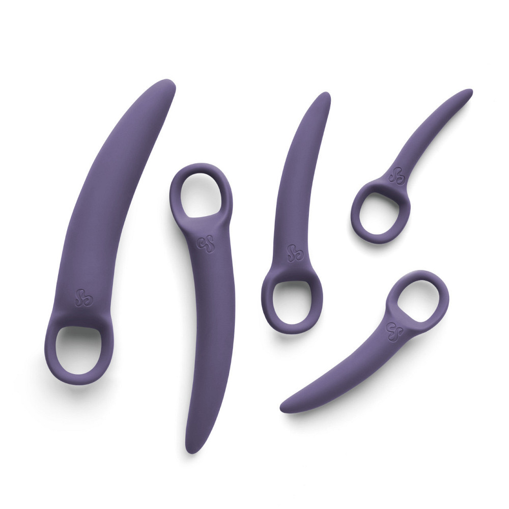 Набір з 5-ти вагінальних силіконових розширювачів Menopause Dilator Set So Divine (Велика Британія) Sex Aura Київ - фото 2