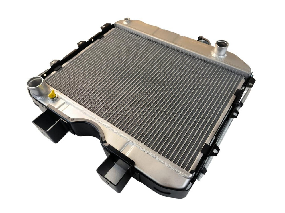 Радіатор охолодження двигуна УАЗ 3-х рядний (трубчасто-стрічковий) Мукачево - фото 2