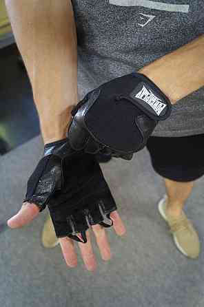Рукавички для фітнесу PowerPlay 2154 Чорні L Київ