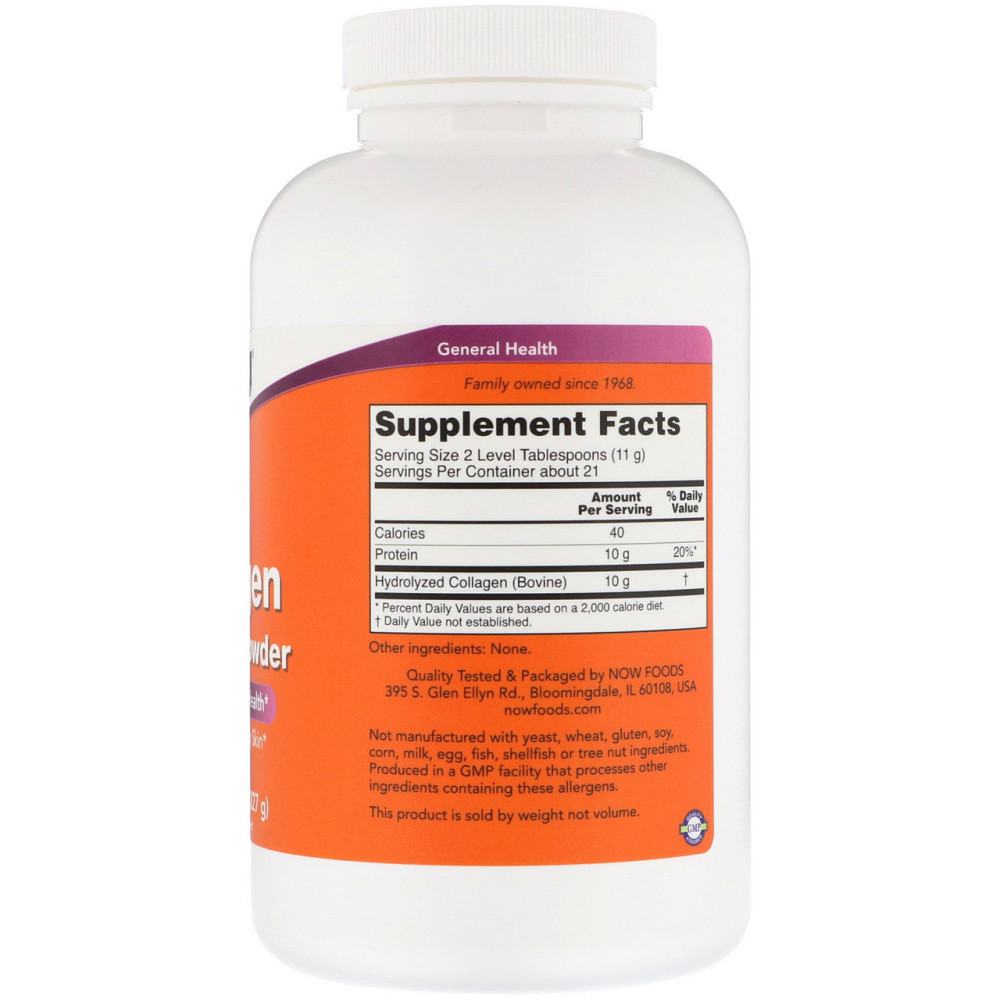 Пептиды коллагена Now Foods Collagen Peptides 227 г Киев - изображение 2