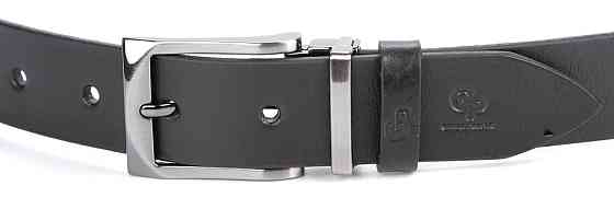 Ремень мужской GRANDE PELLE 00872 Черный Киев