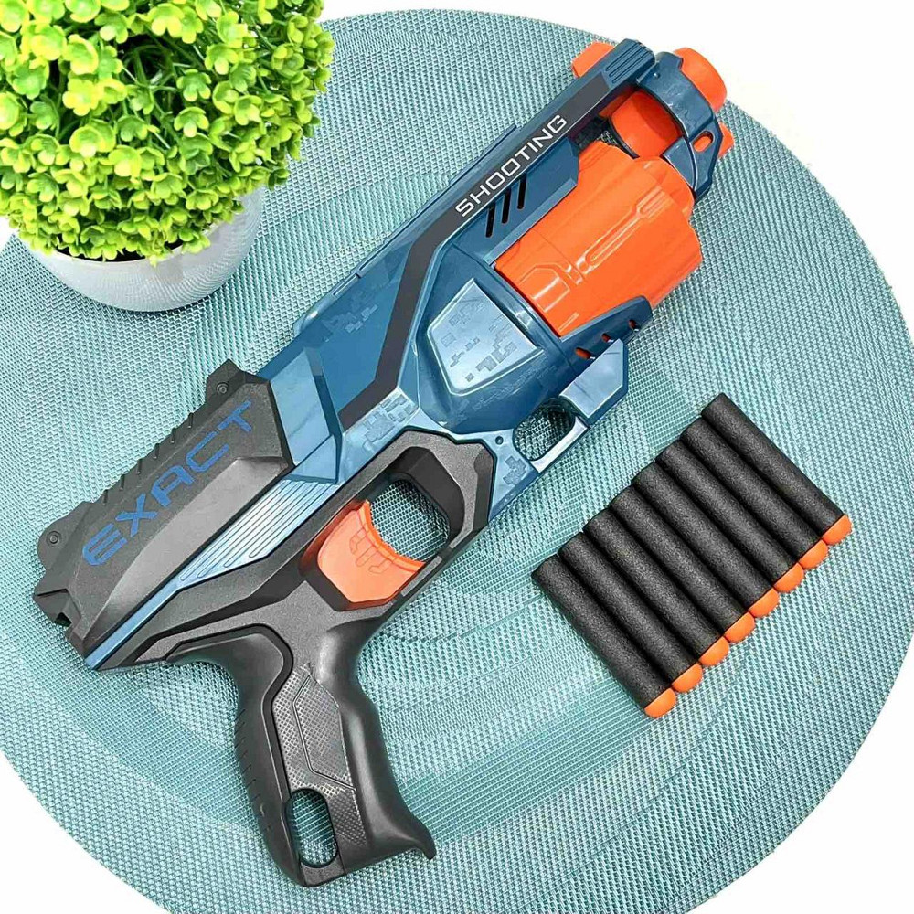 Пістолет бластер 8 м'яких патронів 30 см (BT322) Чернігів - фото 1