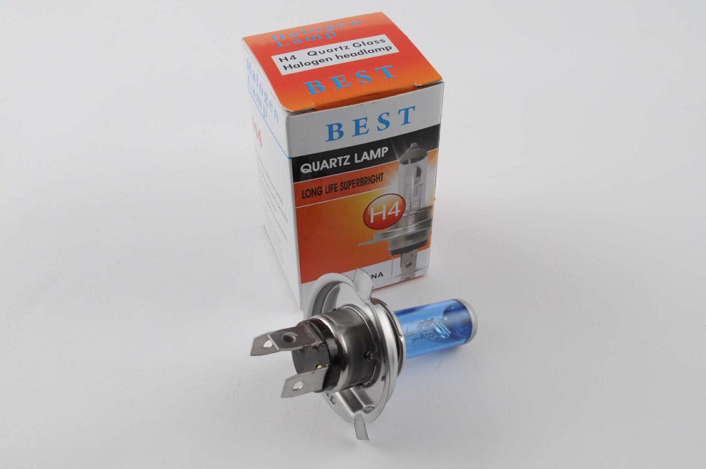 Лампа (авто) 12V 18W/18W (супер белый) H4 Мукачево - изображение 1