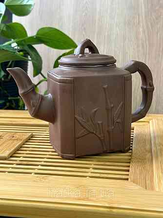 Чайник заварювальний ісинська глина 800 мл "Бамбуковий гай" світлий Т2588 Київ