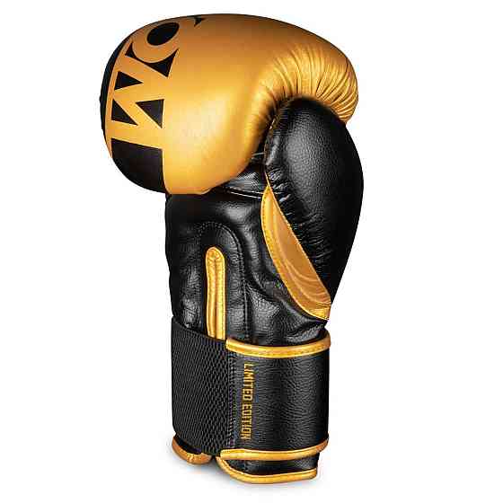 Боксерські рукавиці Phantom APEX Elastic Gold 16 унцій (капа в подарунок) Кам'янське
