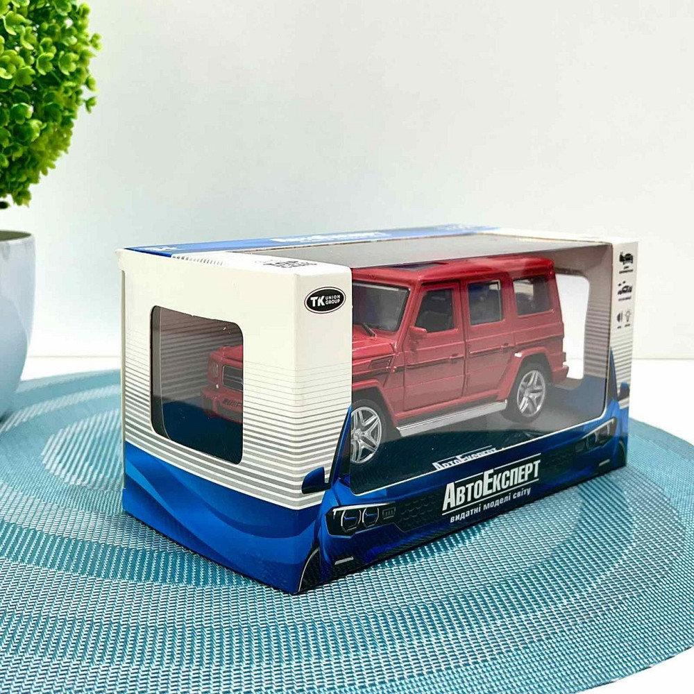 Машина TK Uniion Group Auto Expert Mercedes Gelonendewagen Гелендваген 1:32 Червона (LF - 16127) Чернігів - фото 5