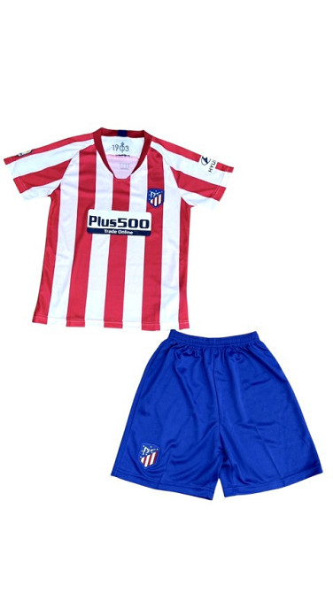 Футбольна форма 0985 Atletico Madrid Вишневе - фото 1
