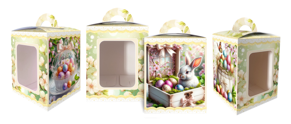 Коробка під великодня Великодня 14 см * 14 см*18,7 см (400 гм) No6 (1 шт.) Харків - фото 2