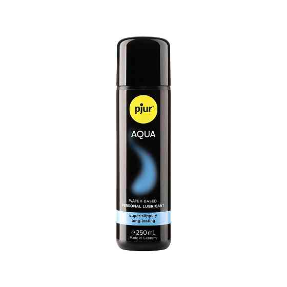 Лубрикант на водной основе pjur Aqua 250 мл, эффект бархатистой кожи без прилипания Sex Aura Киев