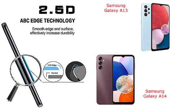 Защитное стекло ArmorGlass для Samsung Galaxy A13, Galaxy A14 – устойчивое к царапинам и ударам Киев