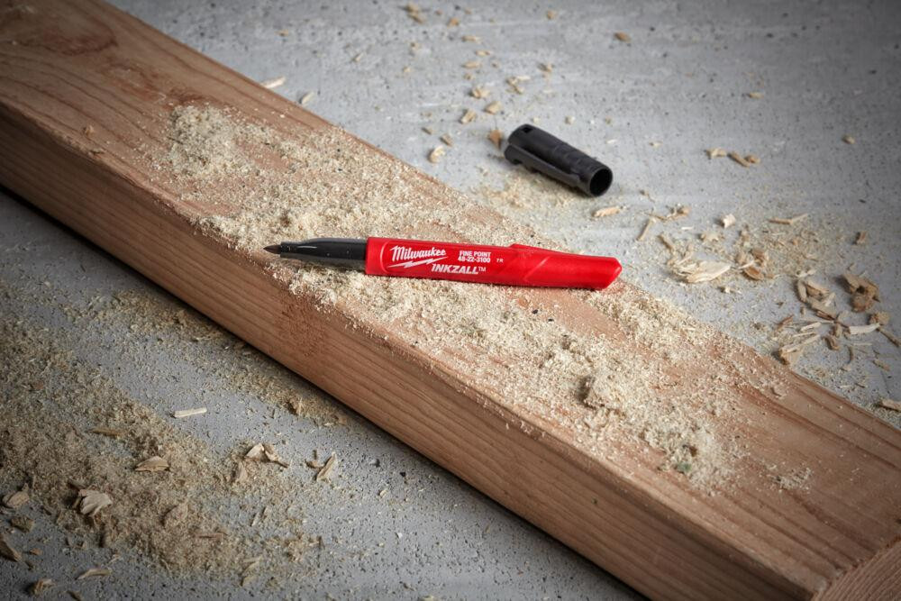 Маркер для будмайданчика InkZAll MILWAUKEE, тонкий, чорний Одесса - изображение 6