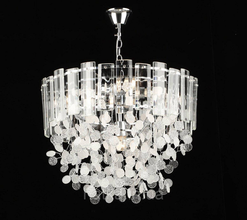 Люстра подвесная хрустальная S2498/6, Хром Киев - изображение 1