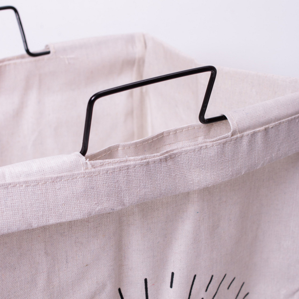 Кошик для білизни на підставці 36×28×58 (см) м'який HP-41-10 Коломия - фото 4