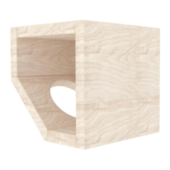 Домик для шиншиллы 