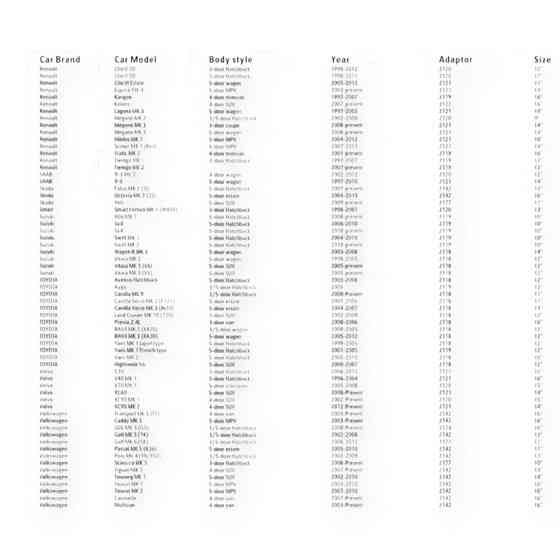 Щітка двірника заднього carway безкаркасна flat rear 275мм (+ 8 адапт.) Мукачево