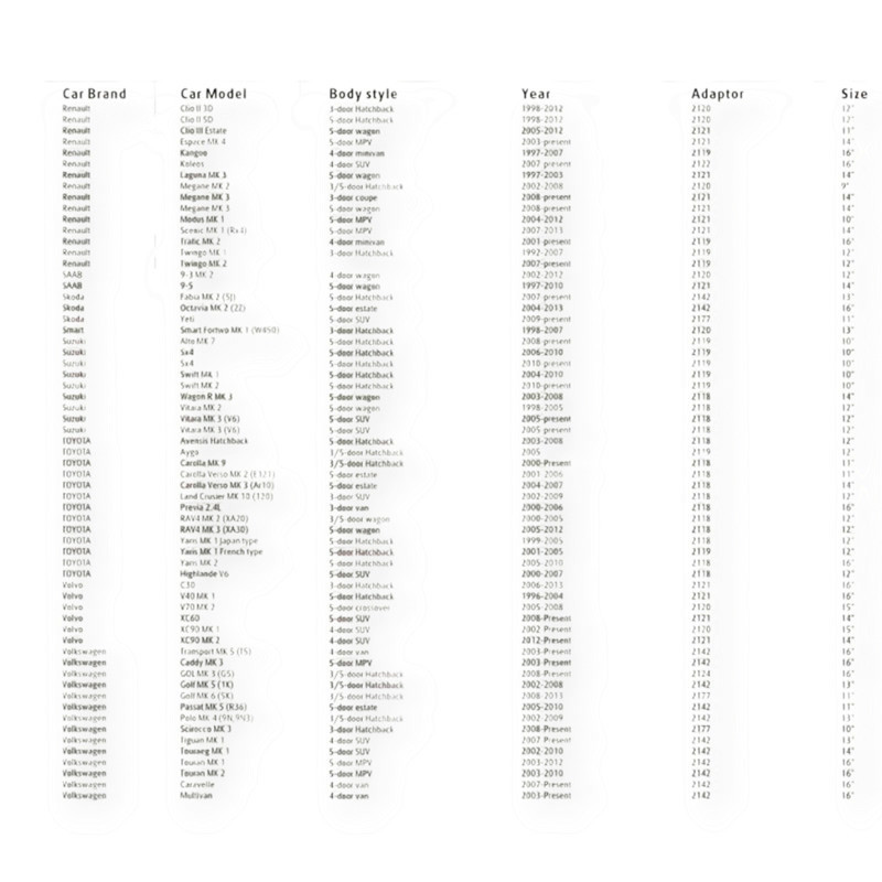 Щетка дворника заднего carway безкаркасная flat rear 275мм (+ 8 адап.) Мукачево - изображение 6