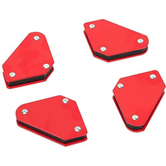 Магніт-струбцини для зварювання 4шт, 4кг REWOLT (T5017) Чернігів