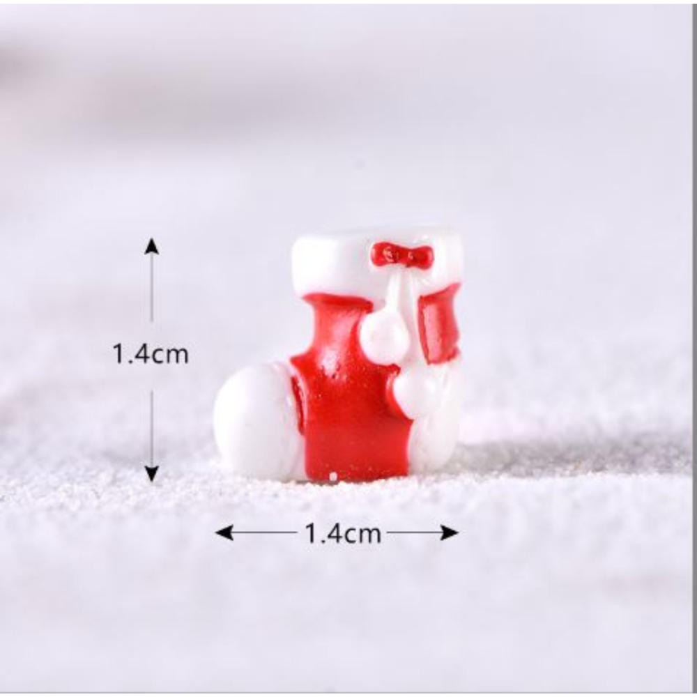 Набір новорічних фігурок із серії Поїзд Санти для флораріуму, міні-саду, вазону, мініатюри. 8 шт Одеса - фото 12