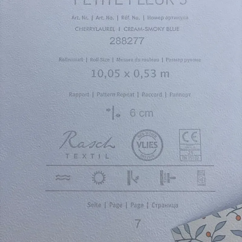 Шпалери Rasch Textil Petite Fleur 5 288277 Київ - фото 3