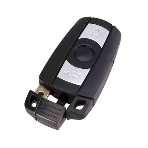 Смарт корпус ключа BMW HU92 DKT0269 заготовка с 3 кнопками под чип и лезвие для замены старого ключа Киев