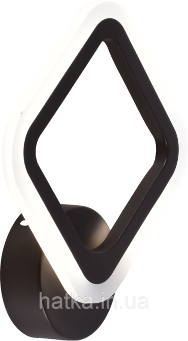 Бра настінне світлодіодне акрілове Sirius LI8822/1 BK 16W Київ - фото 1