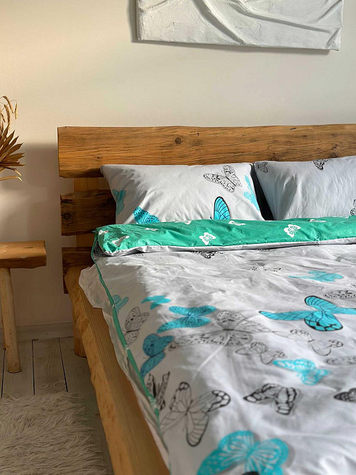 Комплект постільної білизни Ideal Textile бязь з принтом полуторний (56860952) Чернівці - фото 5