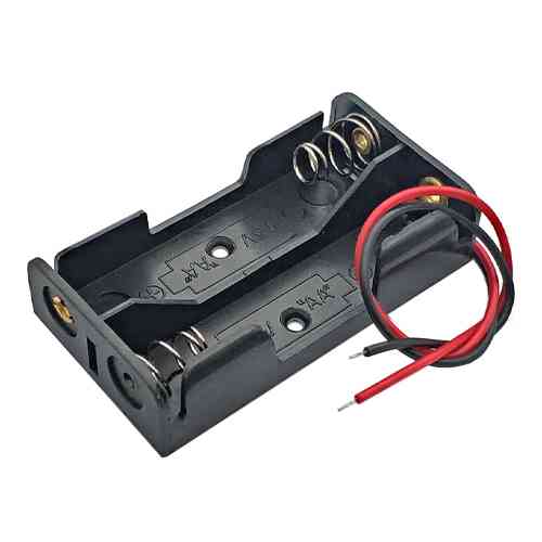 Отсек для 2 батарей AA, 3В бокс кейс с проводами, Arduino Винница