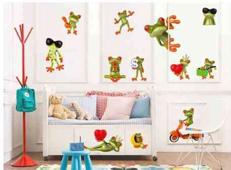 Наклейка "Набір жаб" - 70*50см Київ