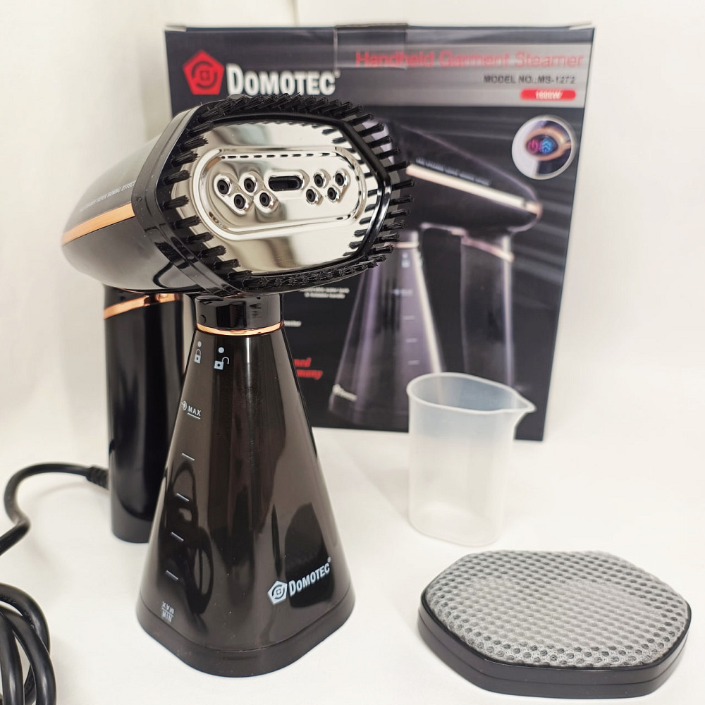 Удобный ручной отпариватель Domotec, Компактный паровой утюг для путешествий, Отпариватель для блузки QG-20 Львов - изображение 5