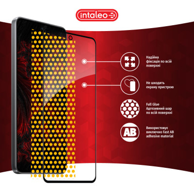 Стекло защитное Intaleo Full Glue Xiaomi 12 Lite Black (1283126559389) Винница - изображение 7
