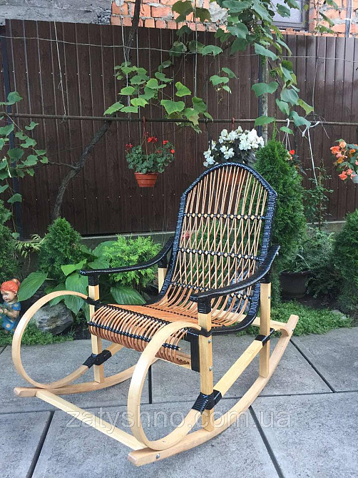 Качалка плетеная из лозы Киев - изображение 7