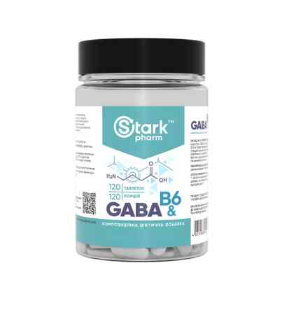 GABA &amp; B6 500 мг 120tabl Луцьк