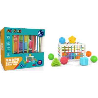 Развивающая игрушка Iggy Ziggy сортер Куб с фигурками (3858894673025) Винница