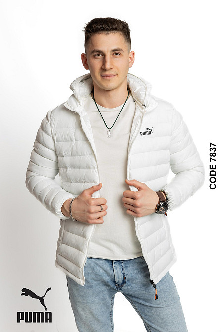 Мужская демисезонная стеганая куртка Puma Киев - изображение 1